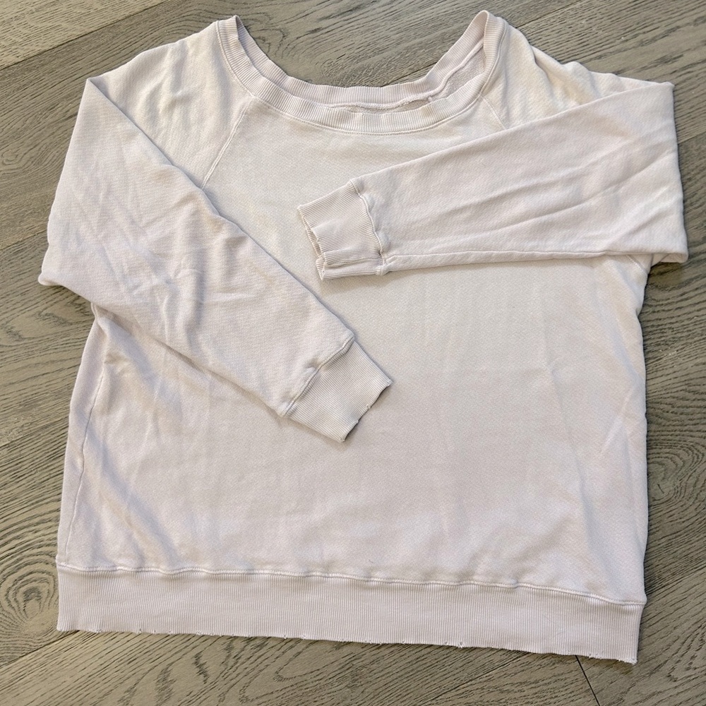 Current Elliot seaside off the shoulder shirt in lilac
